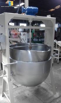 Tacho para doce 300 litros a�o inox