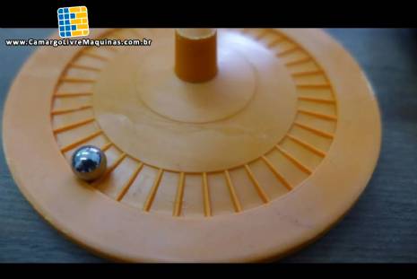 Molde de inje��o para brinquedos roleta 190 x 190 mm