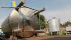Tanque de armazenamento em a�o inox 30.000 litros com escada Fox Caldeiraria
