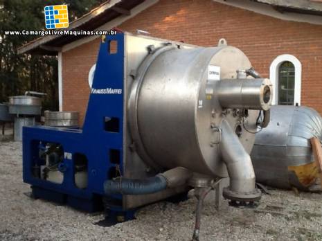 Centr�fuga industrial fabricante Krauss Maffei