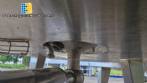 Tanque misturador encamisado em a�o inox 5.000 litros APV