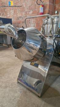 Drageadeira em a�o inox com insuflador de ar quente e com aletas taliscas JHM 25 litros
