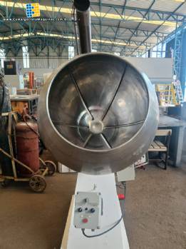 Drageadeira com insuflador em inox Biasinox