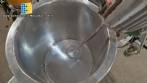 Tanque misturador encamisado em inox eltrico com hlice centrifuga tipo Cowles