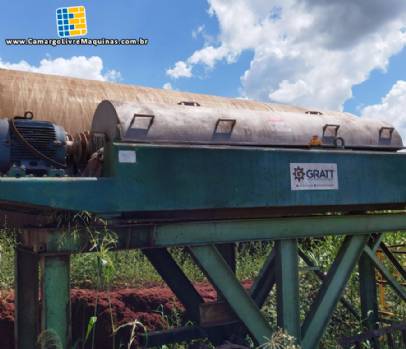 Decanter centr�fugo separador  de 2 fases com rosca em a�o inox Gratt 10.000 litros por hora