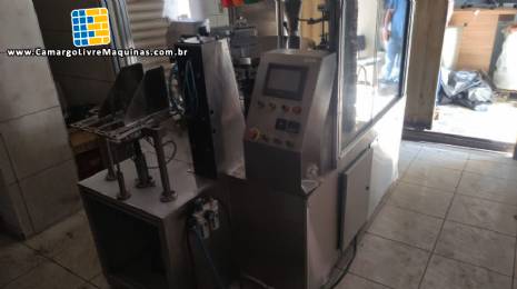 Embaladora envasadora stand up pouch em inox para p�s Imapack