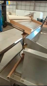 Embaladora empacotadora em inox semi autom�tica em bandejas Joagro