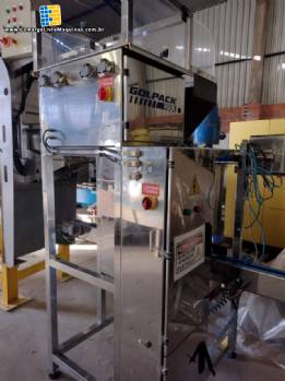 Embaladora dosadora com balan�a multi cabe�a para potes GOLPACK