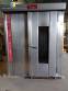 Forno rotativo em inox com carrinho duplo Supremax � g�s