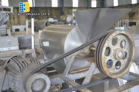 Despolpadeira inox horizontal um est�gio