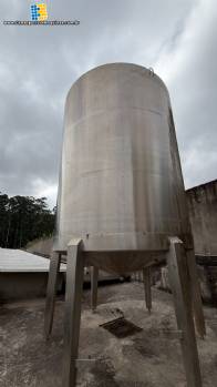 Tanque de armazenamento reservat�rio em inox Recinox 25.000 litros