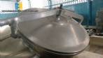 Tanque em a�o inox encamisado com batedor e raspador para cremes e chocolates