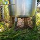 Tanque de armazenamento em ao inox 800 litros