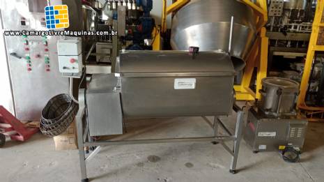 Misturador homogeneizador de ps carnes inox Seleto 210 litros