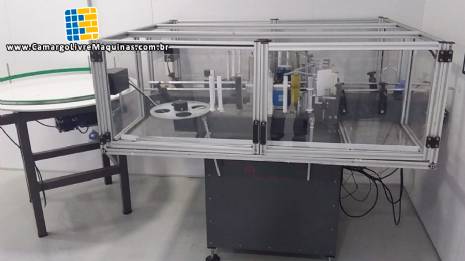 Rotuladora para bombonas gal�es plano Codatec 2017