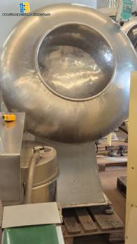 Drageadeira lisa em a�o inox Incapi 250 litros