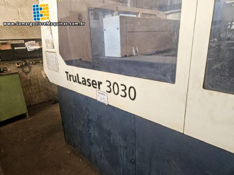 Corte a laser para chapas de a�o e inox Trunf Trulaser 3030