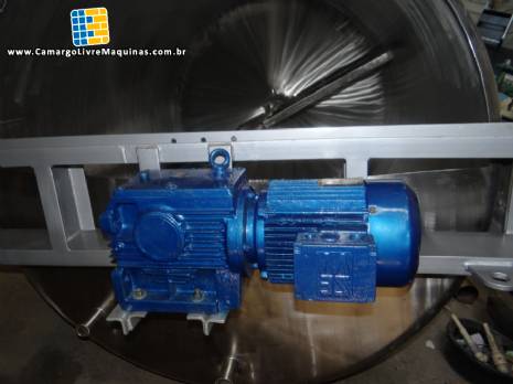 Tanque em a�o inox encamisado