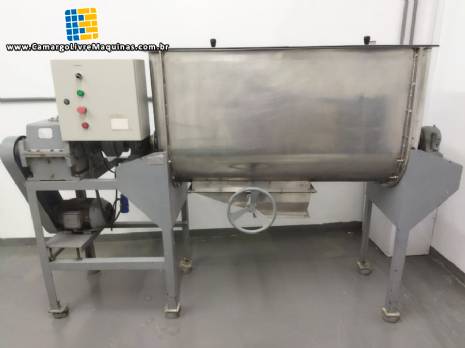 Misturador ribbon blender em inox para ps Renard 500 kg