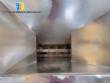 Moedor de carnes industrial em a�o inox Ibrasmak com motor de 15 CV