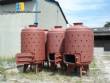 5 Tanques cilindricos verticais em a�o carbono 4000 L cada