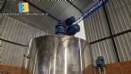 Reator tanque encamisado 2.800 L para cosmticos inox 316