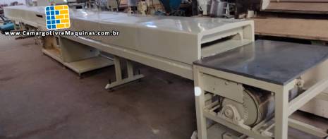 T�nel de resfriamento para chocolates 12 metros Hebleimar