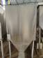 Silo de armazenamento ensacadeira em inox com rosca transportadora sada 3000 litros