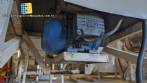 Misturador de ps 250 L horizontal em ao inox