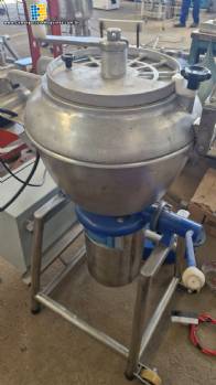 Processador cutter de alimentos em a�o inox Stephan 25 litros Geiger