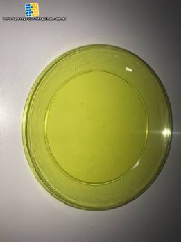 Molde para inje��o de prato descart�vel