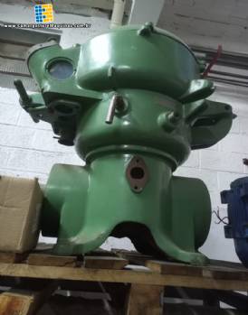 Centr�fuga separadora para purifica��o de �leos industriais Westfalia 7.300 litros / hora