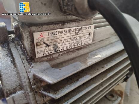 Motor Marca  FUAN SANY 2.2 KW 220V 3408 rpm com flange CDIM