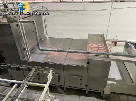 Linha completa para fabricao de massas longas espaguete spaguetti  Forteusi 2000 kg