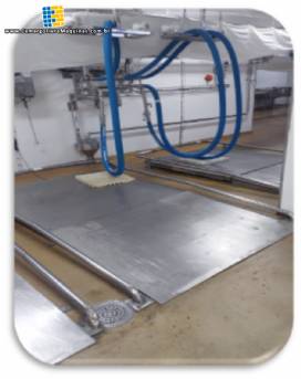 Balana de piso com rampa em ao inox 304 Alfa Instrumentos 4000 Kg