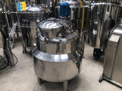Reator de press�o em inox 250 litros