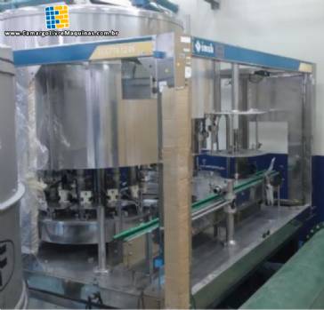 Envasadora tampadora rotativa c�lula de carga IMSB Robopac ECCT 18 12/06