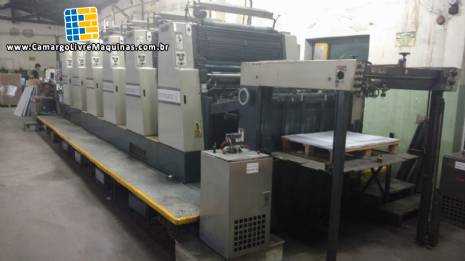 Impressora offset Miller TP104/6  74 x 104 cm