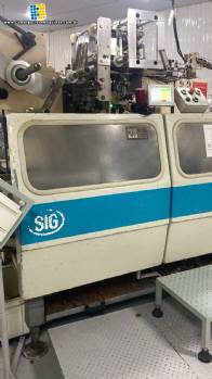 Embaladora flow pack BOSCH para biscoitos bolachas com alimentadores carregadores Pak Mak