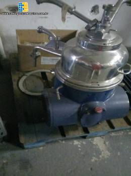 Centrfuga separadora em ao inox Westfalia TA 7 6.000 litros por hora