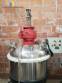 Reator de press�o em a�o inox encamisado 200 litros