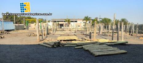 Usina f�brica de tratamento para madeiras