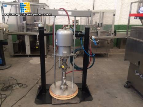 Bomba com pist�o pneum�tico