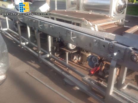 Esteira transportadora em a�o inox