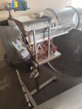 Linha de batata frita palha, extra fina e ondulada por batelada at� 1000 kg por hora