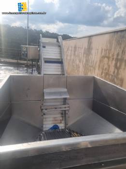 Linha de batata frita palha, extra fina e ondulada por batelada at� 1000 kg por hora