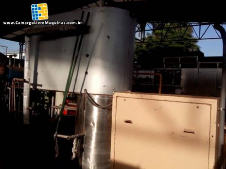 Cozinhador de balas com v�cuo e bombas