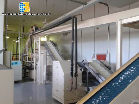 Cilindro homogenizador e extrusora Duplex a v�cuo