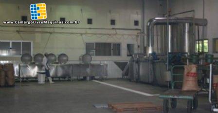 Linha para produ��o de snacks de soja