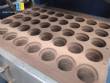 M�quina para fazer casquinha de sorvete tipo copinho 40 cavidades